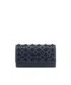 Christian Louboutin Paloma Wallet On Chain In Loubinthesky Leather In Black
