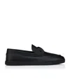 Christian Louboutin Chambeliboat Leather Slip-on Shoes