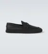 Christian Louboutin Chambeliboat Leather Slip-on Shoes