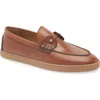 Christian Louboutin Slip-on Chambeliboat Flat In Brown