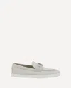 Christian Louboutin Chambeliboat Loafers In White