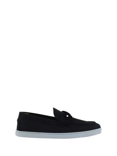 Christian Louboutin Chambeliboat Loafers In Black