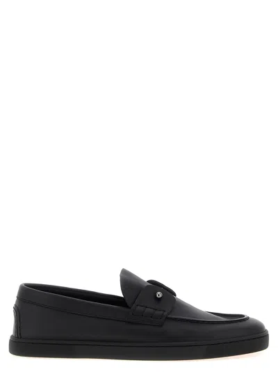 Christian Louboutin Chambeliboat Loafers In Black