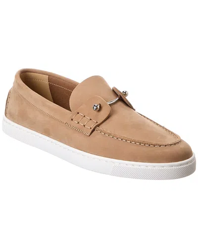 Christian Louboutin Chambeliboat Suede Boat Shoe
