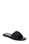 Christian Louboutin Chambelimule Donna Slide Sandal In Black