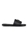 Christian Louboutin Chambelimule Leather Mule In Black