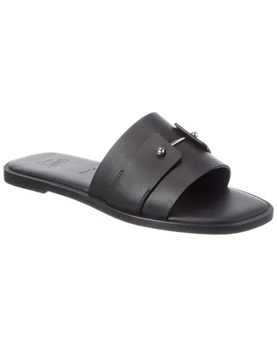 Christian Louboutin Chambelimuly Leather Sandal In Black