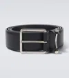Christian Louboutin Chambeliss Leather Belt In Black