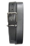Christian Louboutin Chambeliss Leather Belt In Black