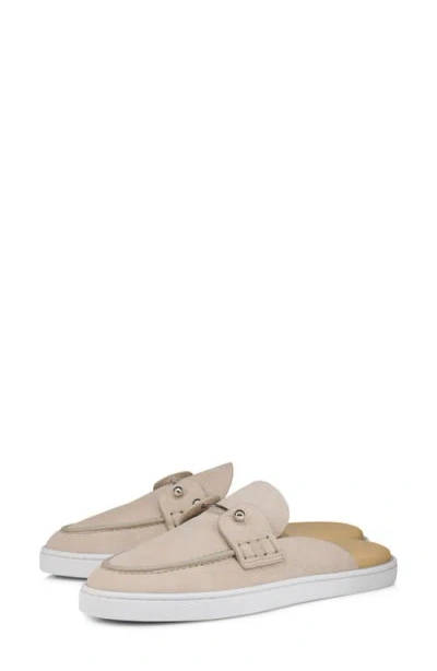 Christian Louboutin Chanme Sneaker Loafer Mule In Neutral
