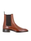 Christian Louboutin Samson Leather Boots In Brown