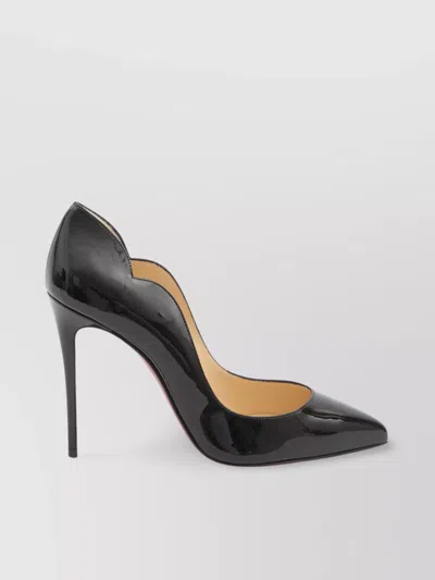 CHRISTIAN LOUBOUTIN CHIC 100 PATENT LEATHER PUMPS