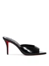 Christian Louboutin Women Miss Z Mule 80 Patent Leather Sandals