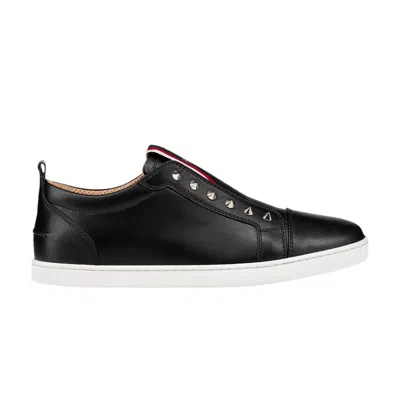 Pre-owned Christian Louboutin F.a.v Fique A Vontade Flat 'black' | Men's Size 45