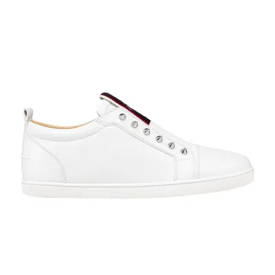Pre-owned Christian Louboutin F.a.v Fique A Vontade 'white' | Men's Size 41