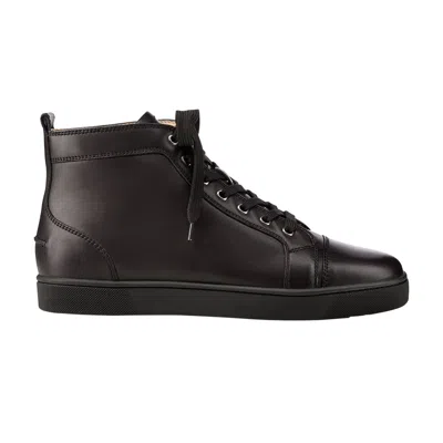 Pre-owned Christian Louboutin Flat High Top | Black | Men's Size 42