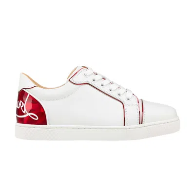 Pre-owned Christian Louboutin Fun Vieira 'white Psychic Red' | Men's Size 9