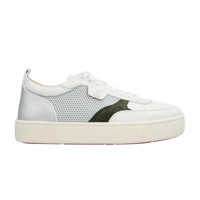 Pre-owned Christian Louboutin Happyrui Flat 'white Green' | Men's Size 44