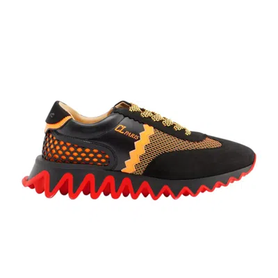Pre-owned Christian Louboutin Loubishark 'black Orange' | Men's Size 44