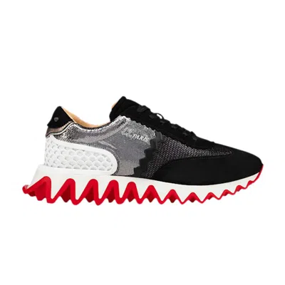 Pre-owned Christian Louboutin Loubishark 'black Silver' | Men's Size 42