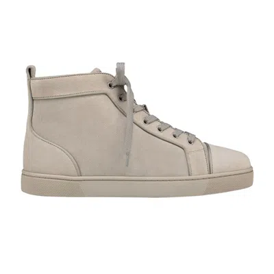 Pre-owned Christian Louboutin Louis Flat High 'grey' | Men's Size 45 In Gray