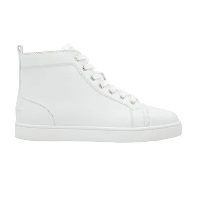 Pre-owned Christian Louboutin Louis Flat 'white' | Men's Size 41
