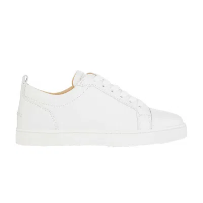 Pre-owned Christian Louboutin Louis Junior Flat 'white' | Men's Size 46