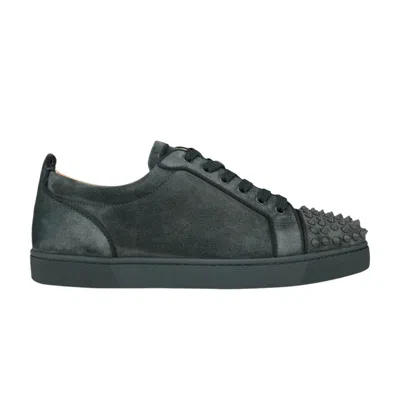 Pre-owned Christian Louboutin Louis Junior Spikes Orlato 'grey' | Men's Size 40 In Gray