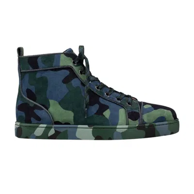 Pre-owned Christian Louboutin Louis Orlato High 'camo' | Multi-color | Men's Size 42