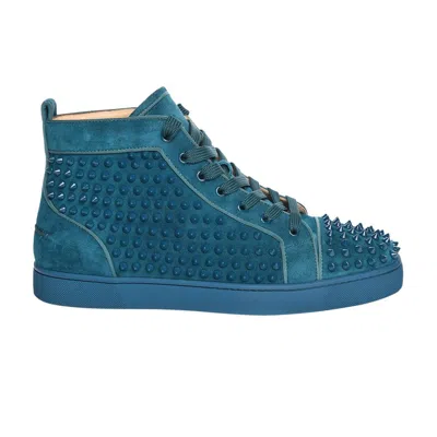 Pre-owned Christian Louboutin Louis Orlato Spikes 'amazonia' | Green | Men's Size 15