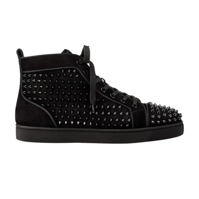 Pre-owned Christian Louboutin Louis Orlato Spikes 'black' | Men's Size 43