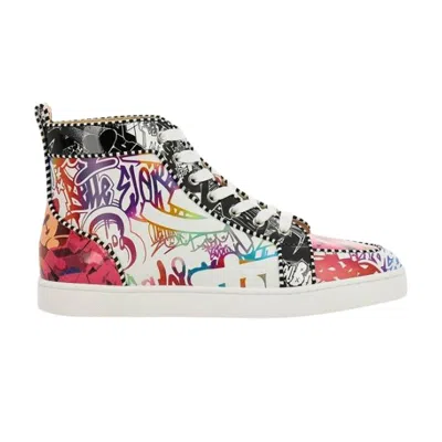 Pre-owned Christian Louboutin Rantus Orlato Flat 'graffiti' | Multi-color | Men's Size 44