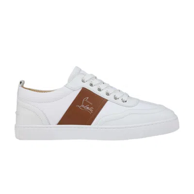 Pre-owned Christian Louboutin Retero Flat 'white Brown' | Men's Size 39