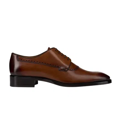 Pre-owned Christian Louboutin Sartoby Flat Calf 'havane' | Brown | Men's Size 42