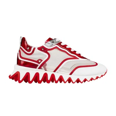Pre-owned Christian Louboutin Wmns Sharkina Flat Rate Fly 'red White' | Women's Size 36
