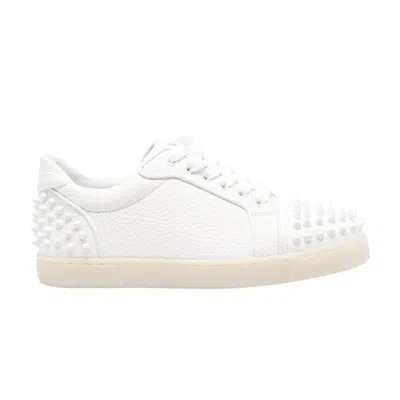Pre-owned Christian Louboutin Wmns Vieira 2 Orlato Flat 'bianco' | White | Women's Size 39