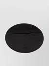 Christian Louboutin Circular Mooncrest Card Holder In Black