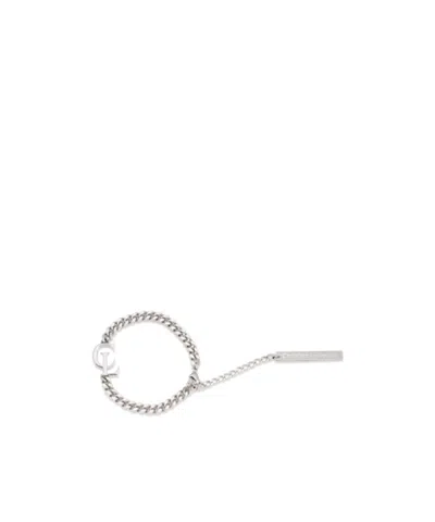Christian Louboutin Cl Bracelet Metal Silver
