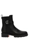 CHRISTIAN LOUBOUTIN CHRISTIAN LOUBOUTIN CL CHELSEA BOOTY LUG ANKLE BOOTS