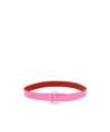 Christian Louboutin 'cl Logo' Reversible Belt