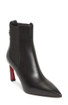 Christian Louboutin Condodo Pointed Toe Chelsea Boot In Black