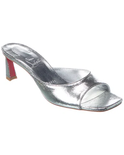 CHRISTIAN LOUBOUTIN CHRISTIAN LOUBOUTIN CONDORA 55 LEATHER MULE