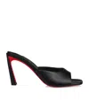 Christian Louboutin Condora 85 Leather Mules In Black