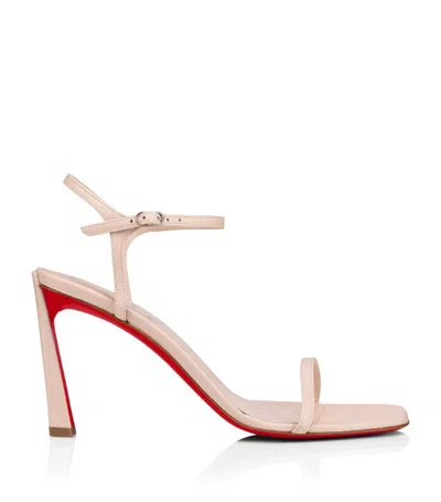 Christian Louboutin Condora Leather Sandals 85 In Beige