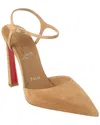 Christian Louboutin Condora Riviera Ankle Strap Pump In Brown