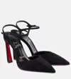 Christian Louboutin Condora Riviera Ankle Strap Pump In Schwarz