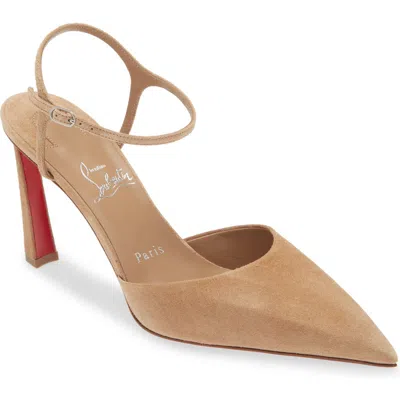 Christian Louboutin Condora Riviera Ankle Strap Pump In Lionne