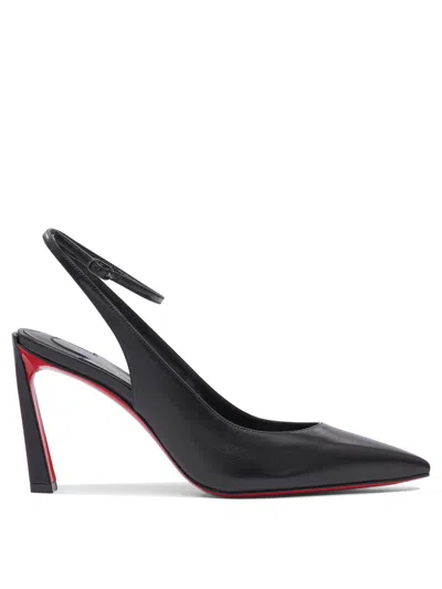 Christian Louboutin Condora Strap 85 Nappa/lining Heeled Shoes Black