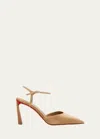 Christian Louboutin Condora Riviera Ankle Strap Pump In Lionnelin Lionne
