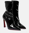 Christian Louboutin Condorapik 100 Embellished Ankle Boots In Black